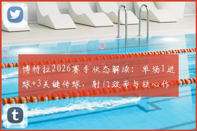 博特拉2026赛季状态解读:单场1进球+3关键传球,射门效率与核心作用全分析